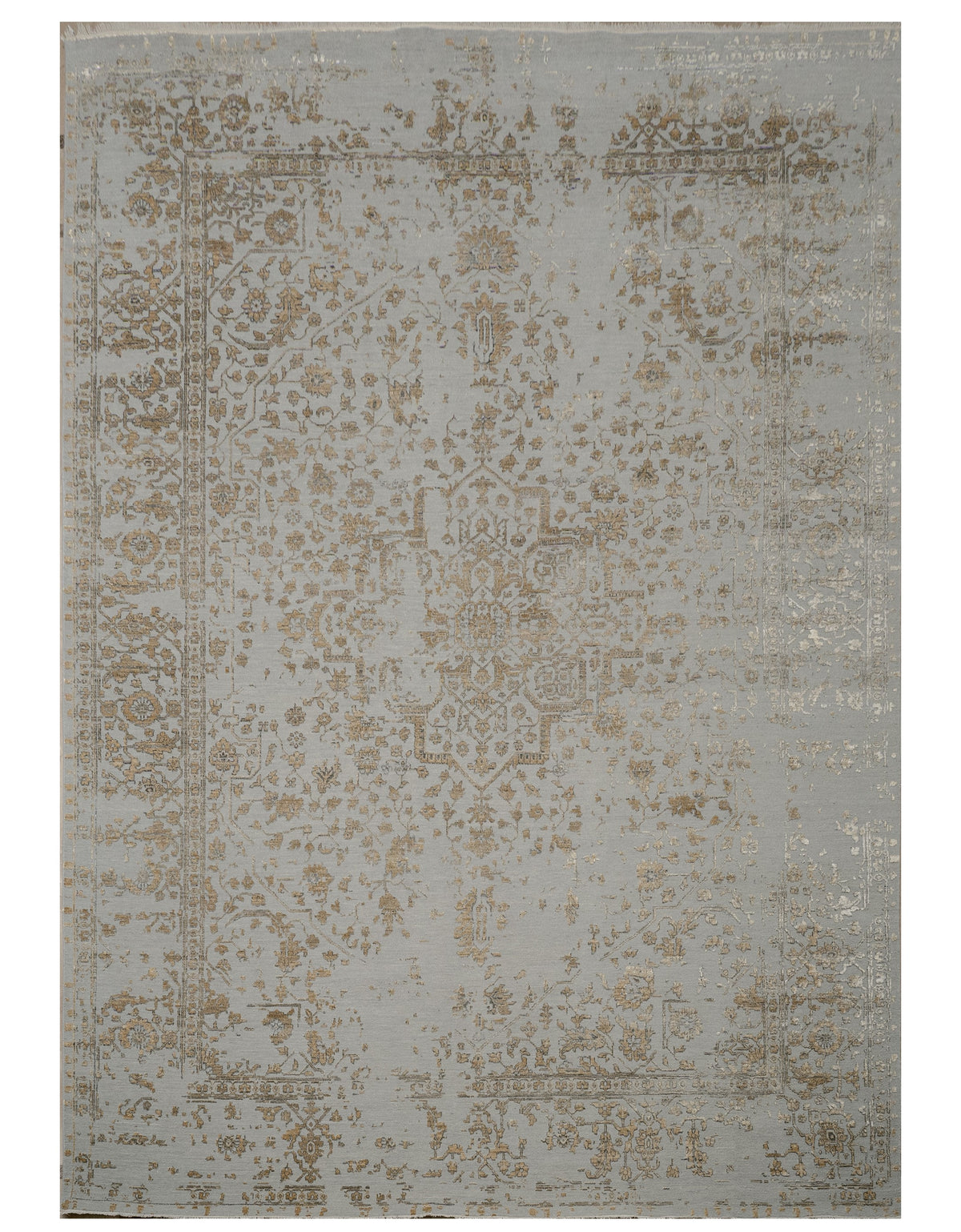 Hand-Knotted Transitional Tabriz Rug 430x302 cm | Rug# 31967
