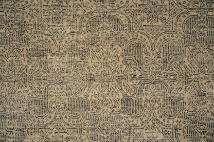 Custom-Made Transitional Wool & Silk Transitional Rug 277x185 cm | Rug# 32069