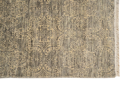 Wool & Silk Transitional Classic 375x270cm | Rug# 32072