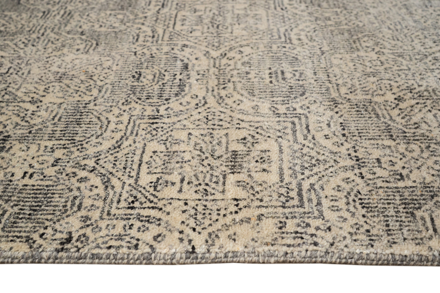 Hand knotted custom-made Transitional classic carpet  430x300 cm | Rug #32073
