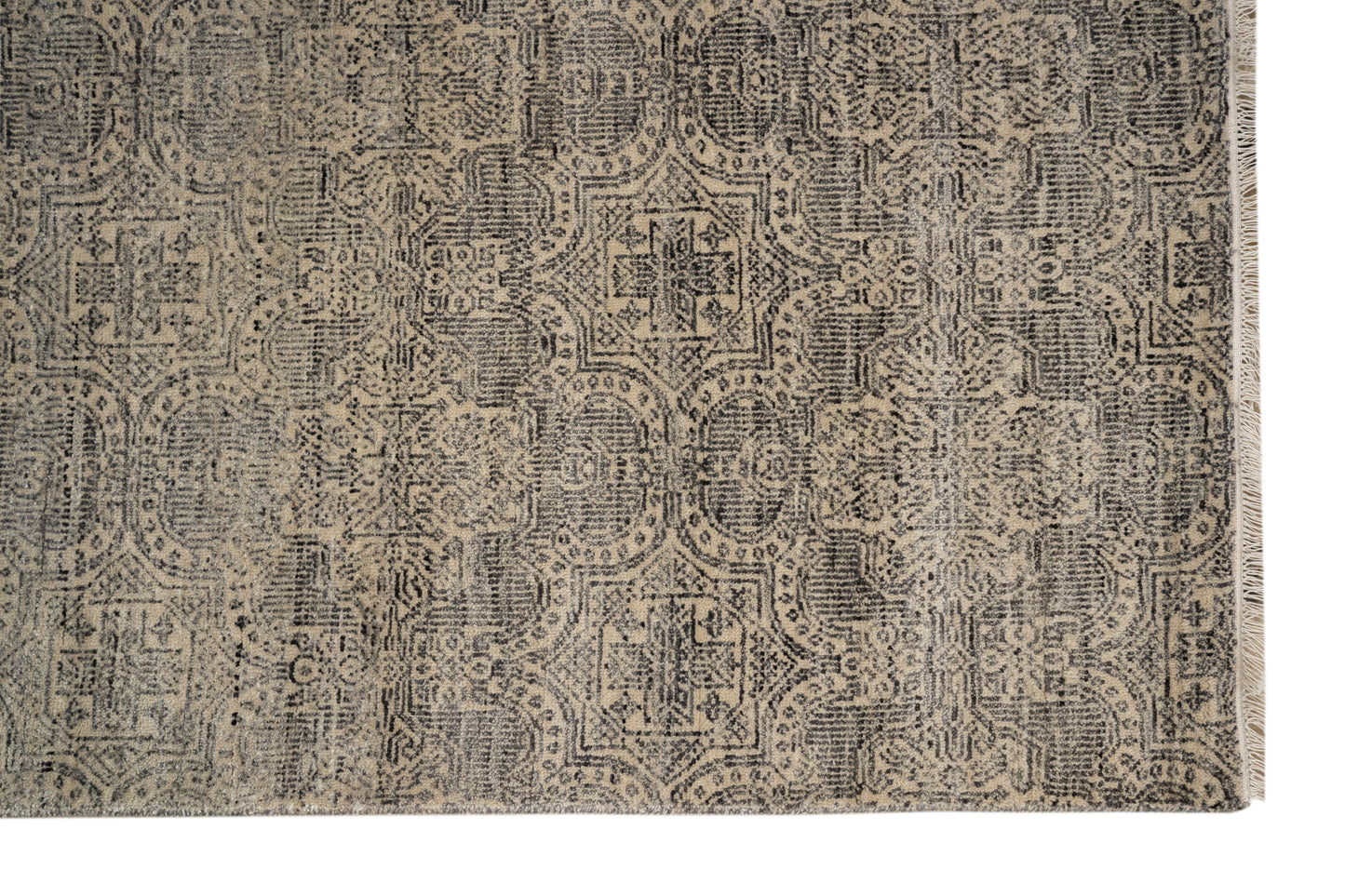 Hand knotted custom-made Transitional classic carpet  430x300 cm | Rug #32073
