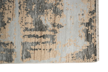 A custom-made Jaipur carpet luxurious wool and silk pile 430x297cm | Rug #32076