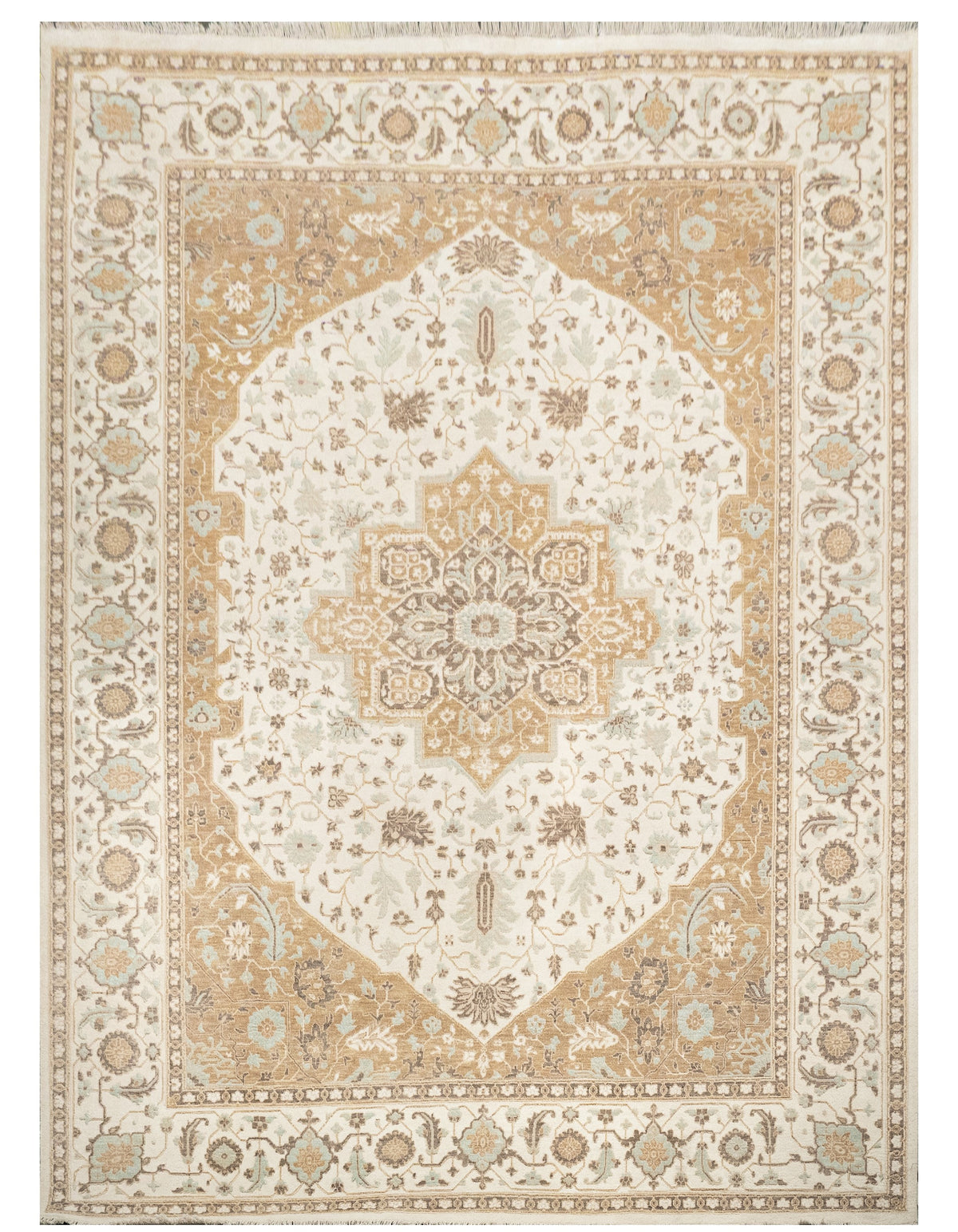 Custom-Made Jaipur Heriz Serapi Rug 366x276 cm | Rug# 32078