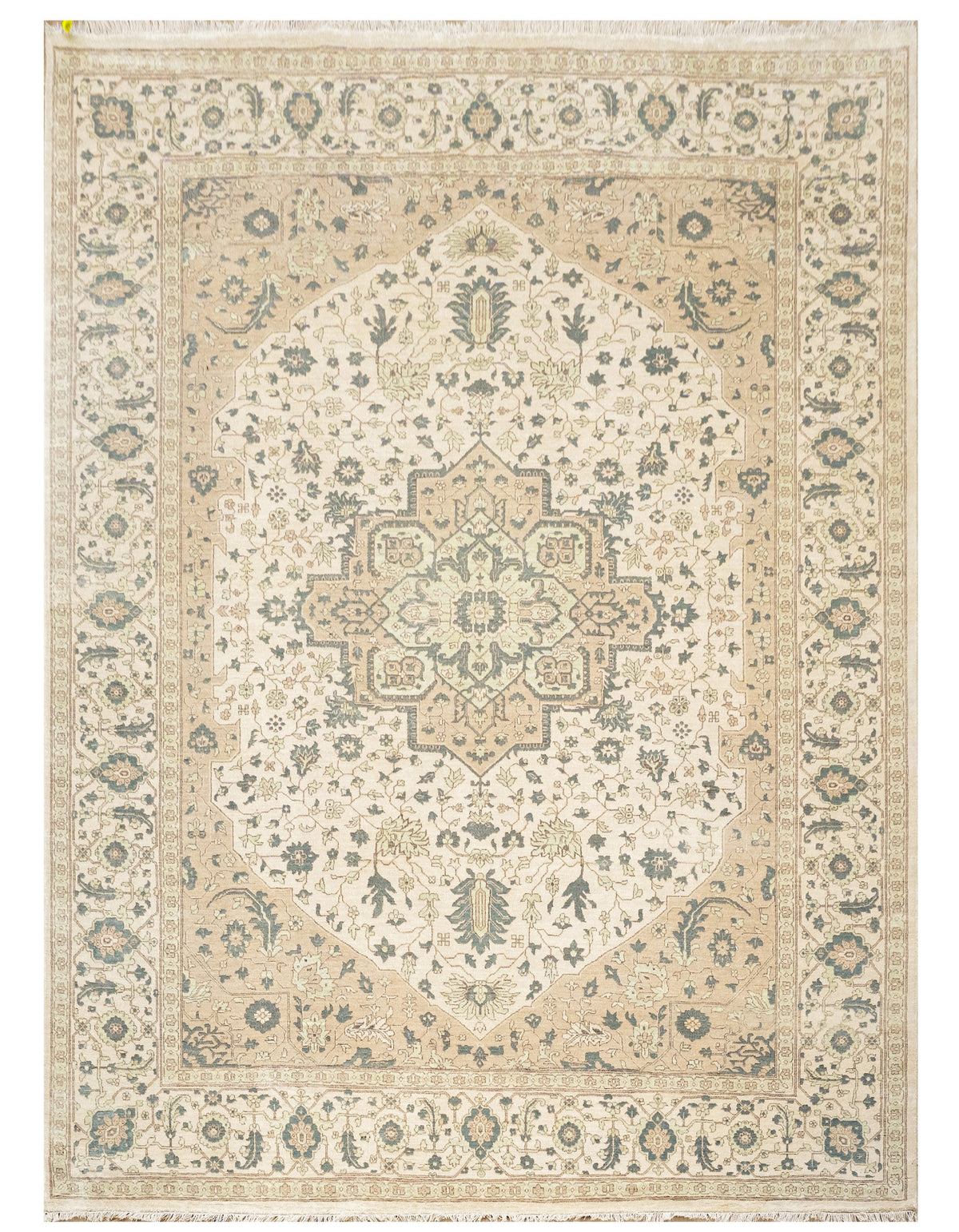 Custom-Made Jaipur Heriz Serapi Rug, 406x301 cm | Rug# 32079