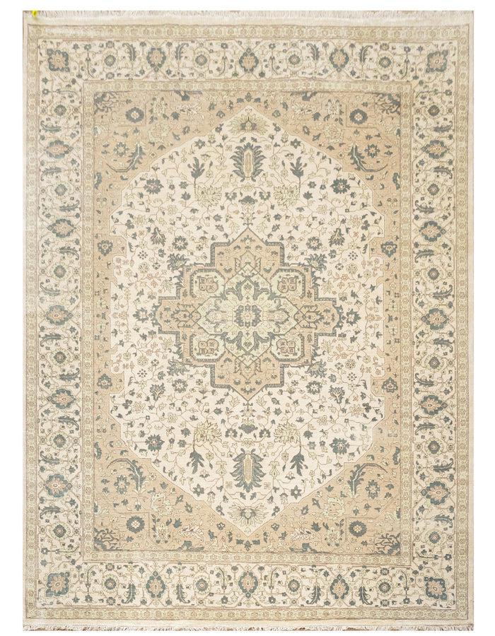 Custom-Made Jaipur Heriz Serapi Rug, 406x301 cm | Rug# 32079