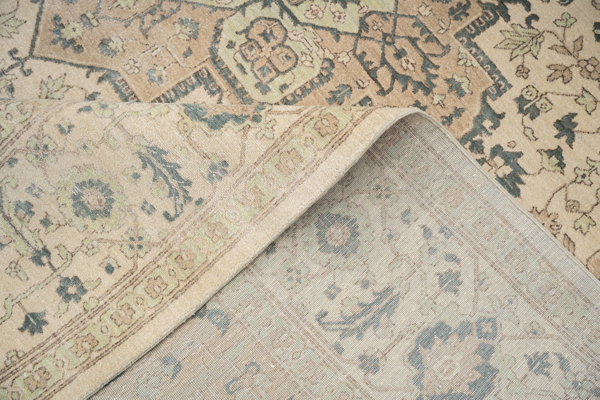 Custom-Made Jaipur Heriz Serapi Rug, 406x301 cm | Rug# 32079