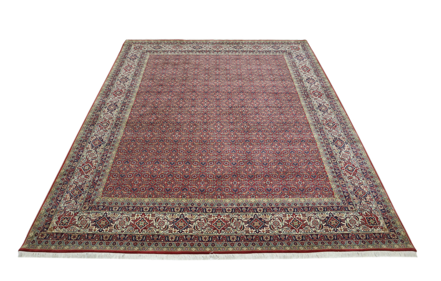 Amritsar Tabriz Mahi design 306x249 cm | Rug# 32124