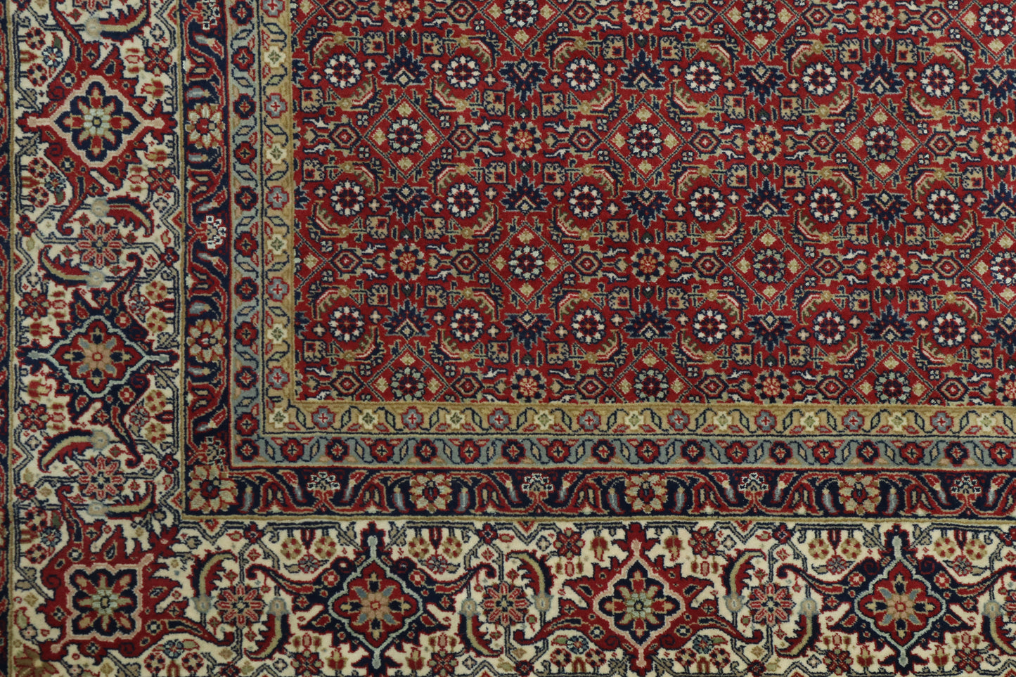 Amritsar Tabriz Mahi design 306x249 cm | Rug# 32124
