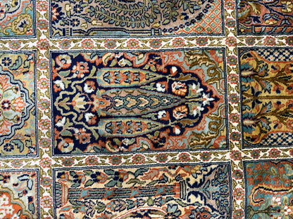 Pure Silk Kashmir Persian Garden Rug 345x244 cm | Rug# 32171