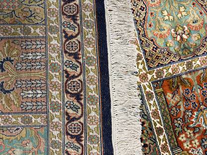 Pure Silk Kashmir Persian Garden Rug 345x244 cm | Rug# 32171