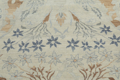 Hand-Knotted Jaipur Garous Bijar Design Rug 369x277 cm | Rug#32193