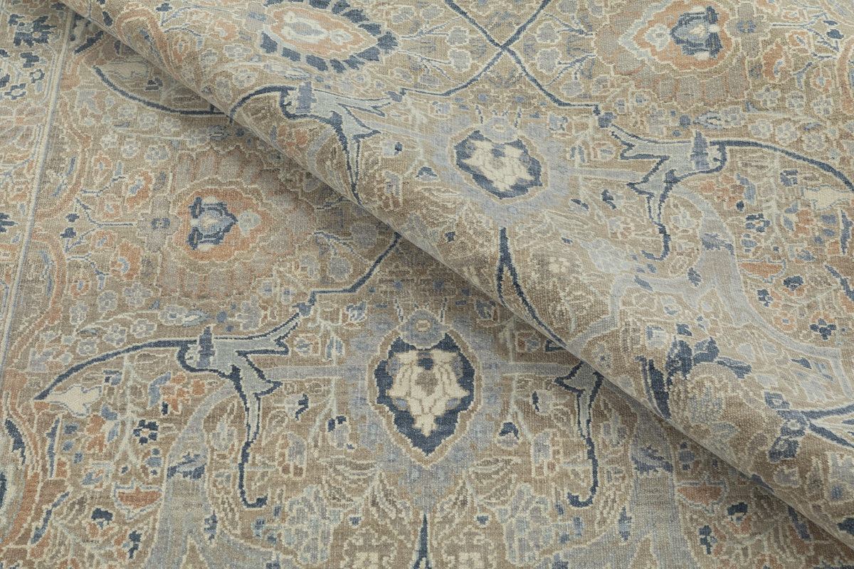Hand-Knotted Jaipur Polonaise Design Carpet 378x274 cm | Rug#32195