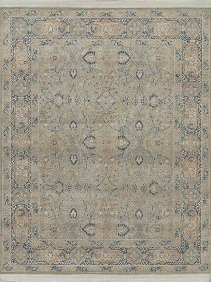 Hand-Knotted Jaipur Polonaise Design Carpet 378x274 cm | Rug#32195