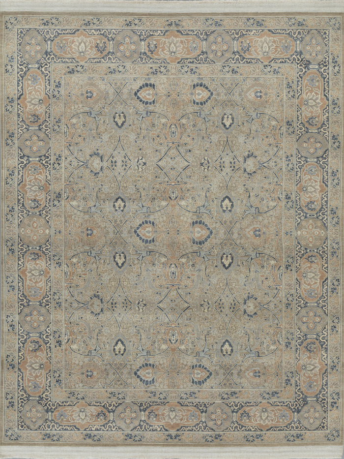 Hand-Knotted Jaipur Polonaise Design Carpet 378x274 cm | Rug#32195