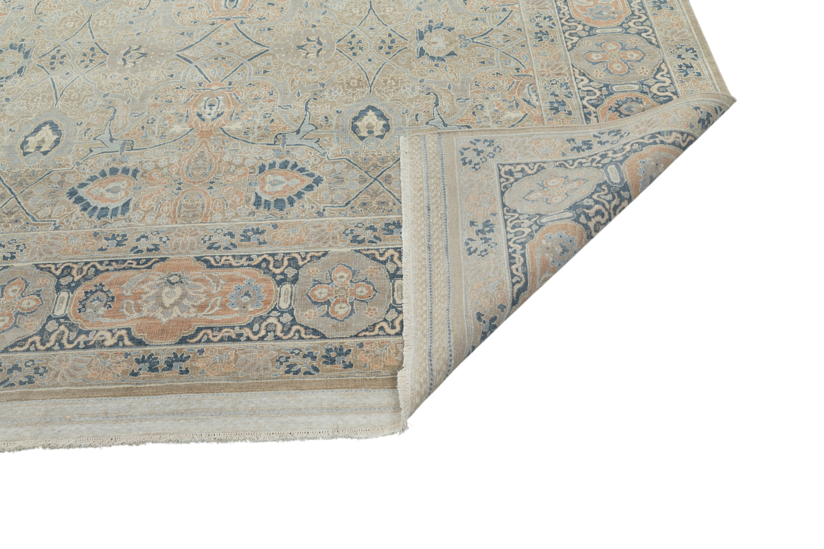 Hand-Knotted Jaipur Polonaise Design Carpet 378x274 cm | Rug#32195