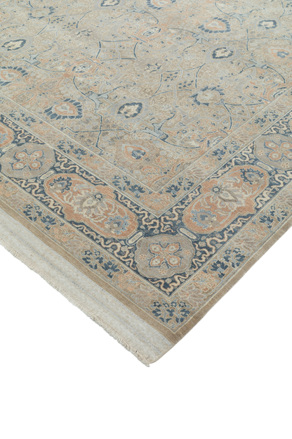 Hand-Knotted Jaipur Polonaise Design Carpet 378x274 cm | Rug#32195