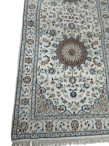 Hand-Knotted Indo-Nain Hall Runner 957x86 cm | Rug#32205
