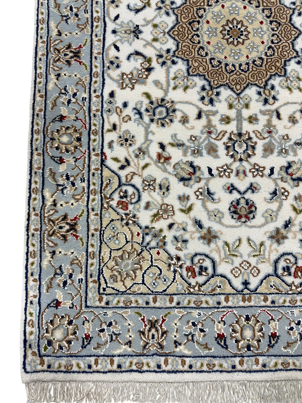 Hand-Knotted Nain Design Hall Runner 194x84 cm | Rug#32210