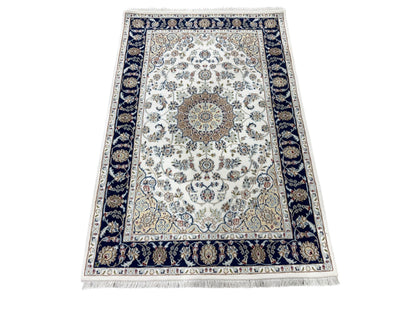 Hand-Knotted Nain Design Rug 186x122 cm | Rug#32211