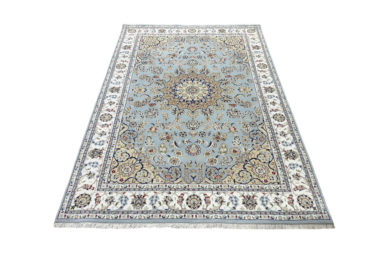 Hand-Knotted Nain Design Rug 310x205 cm | Rug#32213