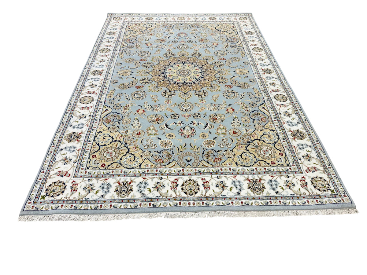 Hand-Knotted Nain Design Rug 310x205 cm | Rug#32213