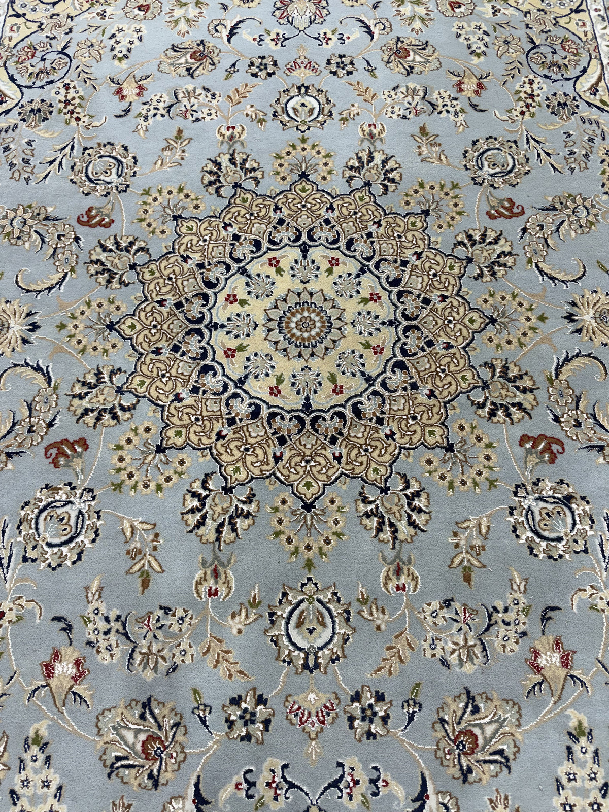 Hand-Knotted Nain Design Rug 310x205 cm | Rug#32213