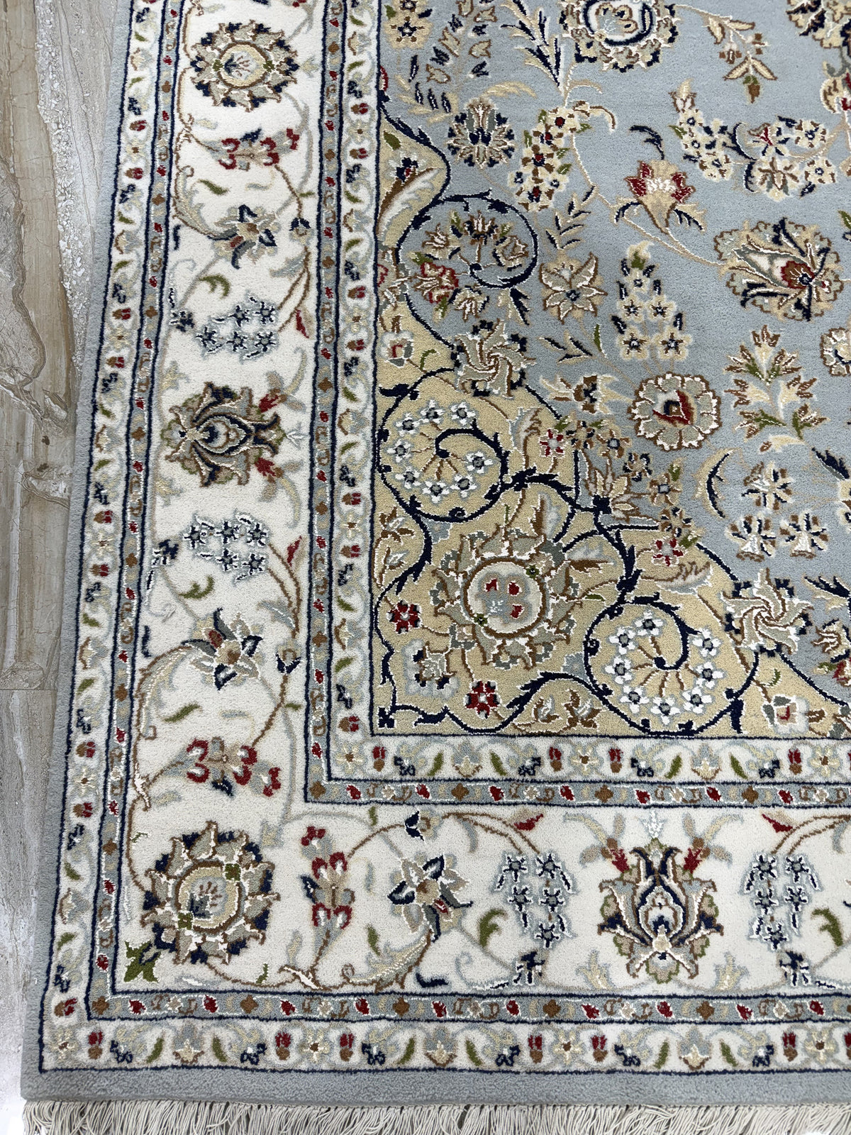 Hand-Knotted Nain Design Rug 310x205 cm | Rug#32213