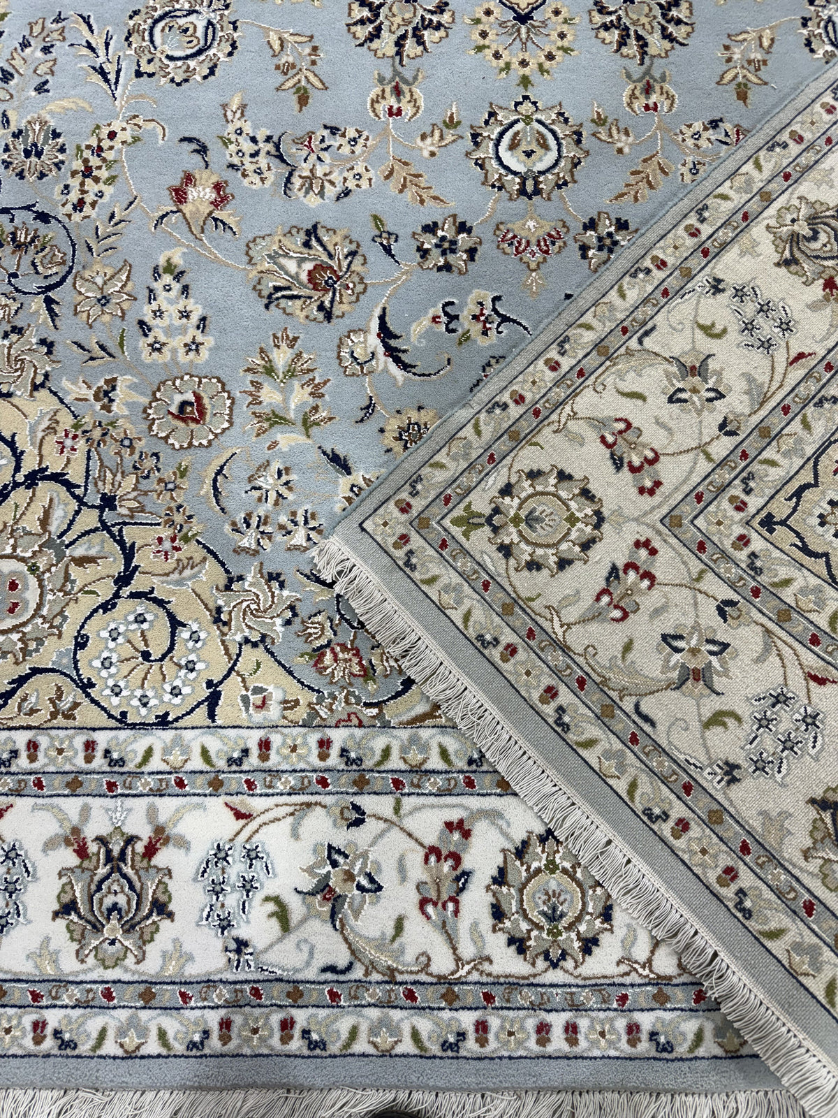 Hand-Knotted Nain Design Rug 310x205 cm | Rug#32213