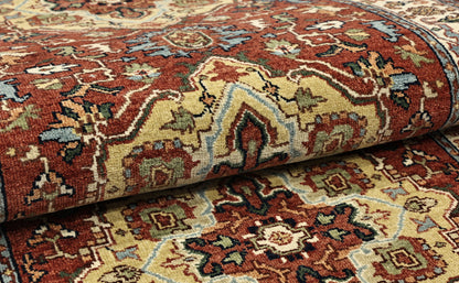 Custom-Made Jaipur Heriz Design Hall Runner 670x79 cm | Rug# 32251