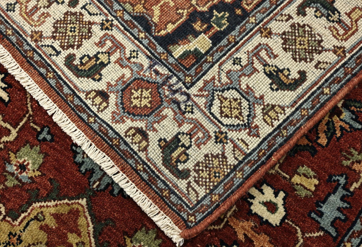 Custom-Made Jaipur Heriz Design Hall Runner 670x79 cm | Rug# 32251