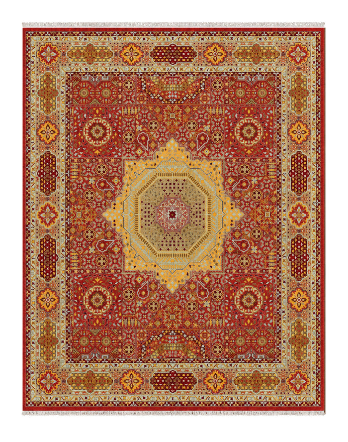 Classic Mamluk Design Rug 300×248 cm | Rug# 32530