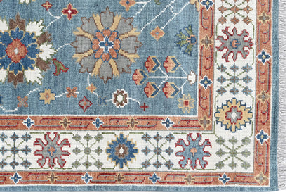 Hand-Knotted Agra Oushak Design Rug 304x232 cm | Rug# 32689