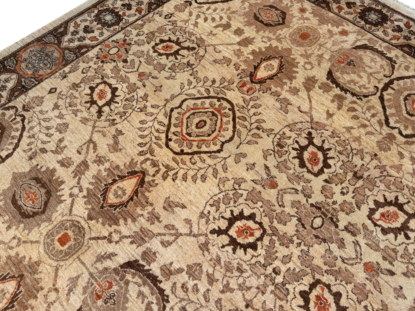 Persian Bijar, circa 2000, vegetable dyes, Persia,  300x244cm | Rug# 3451