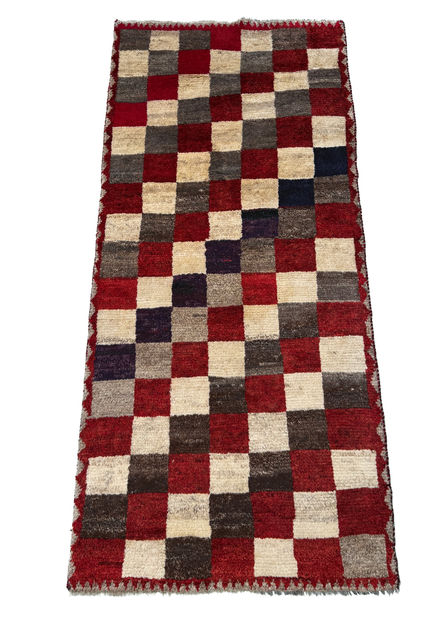 Nomadic Gabbeh, Qashqai tribe, Persia  233x105cm | Rug# 3526