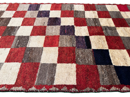 Nomadic Gabbeh, Qashqai tribe, Persia  233x105cm | Rug# 3526