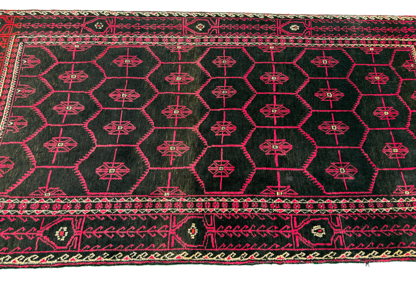 Vintage Balouch  Nomadic weave Cira 1960  Persia 209x110cm  | Rug# 3628