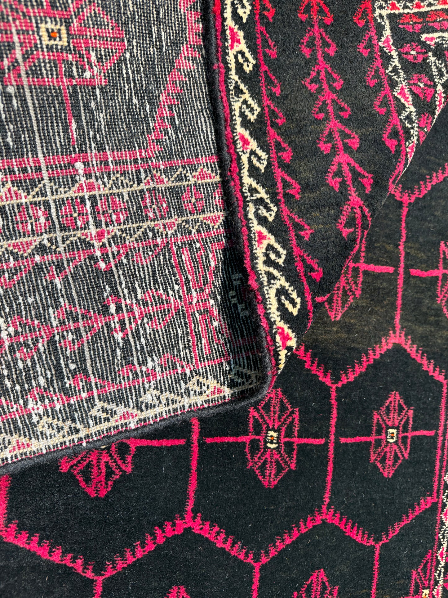 Vintage Balouch  Nomadic weave Cira 1960  Persia 209x110cm  | Rug# 3628