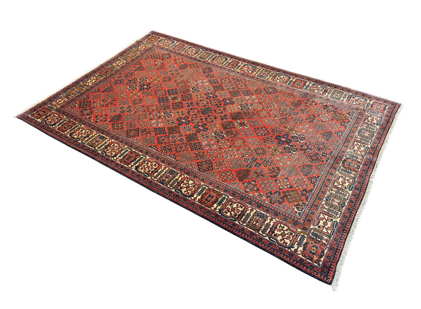 Superfine Persian Khosrow-Abad Meimeh 253x172cm | Rug# 36774