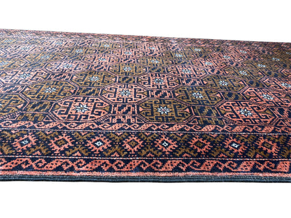 Vintage Persian Balouch Runner 385x86 cm | Rug# 3706