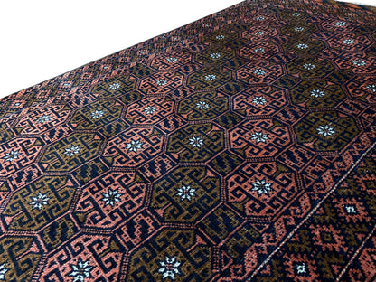 Vintage Persian Balouch Runner 385x86 cm | Rug# 3706