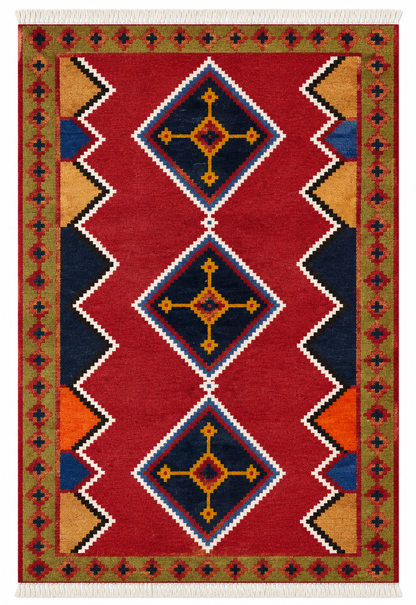NomadicKashkuli-Qashqai_c.1960_Persia_rare_size87x49cm