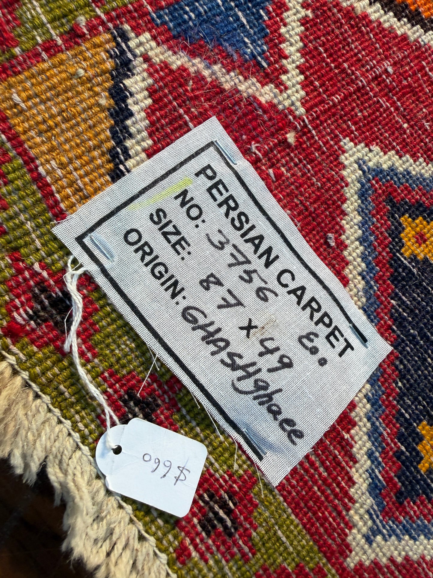 Nomadic Kashkuli-Qashqai, South-Persia 87x49cm | Rug# 3756