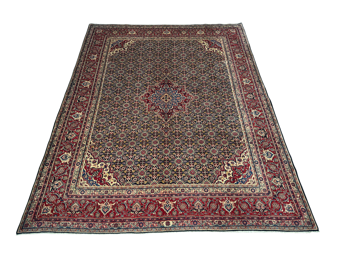 Vintage and superfine Jozan-Sarouk 346x270 cm | Rug# 4010 (sold)
