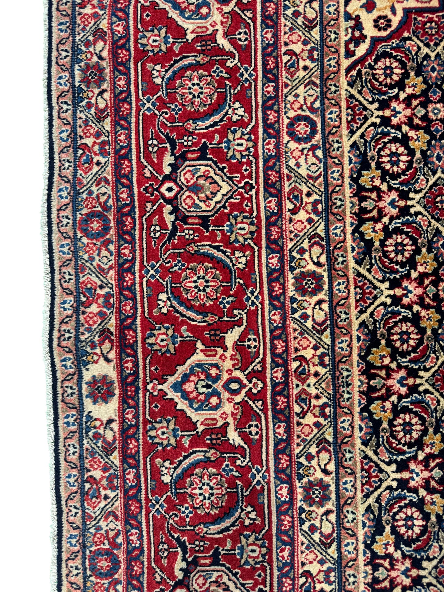 Vintage and superfine Jozan-Sarouk 346x270 cm | Rug# 4010 (sold)