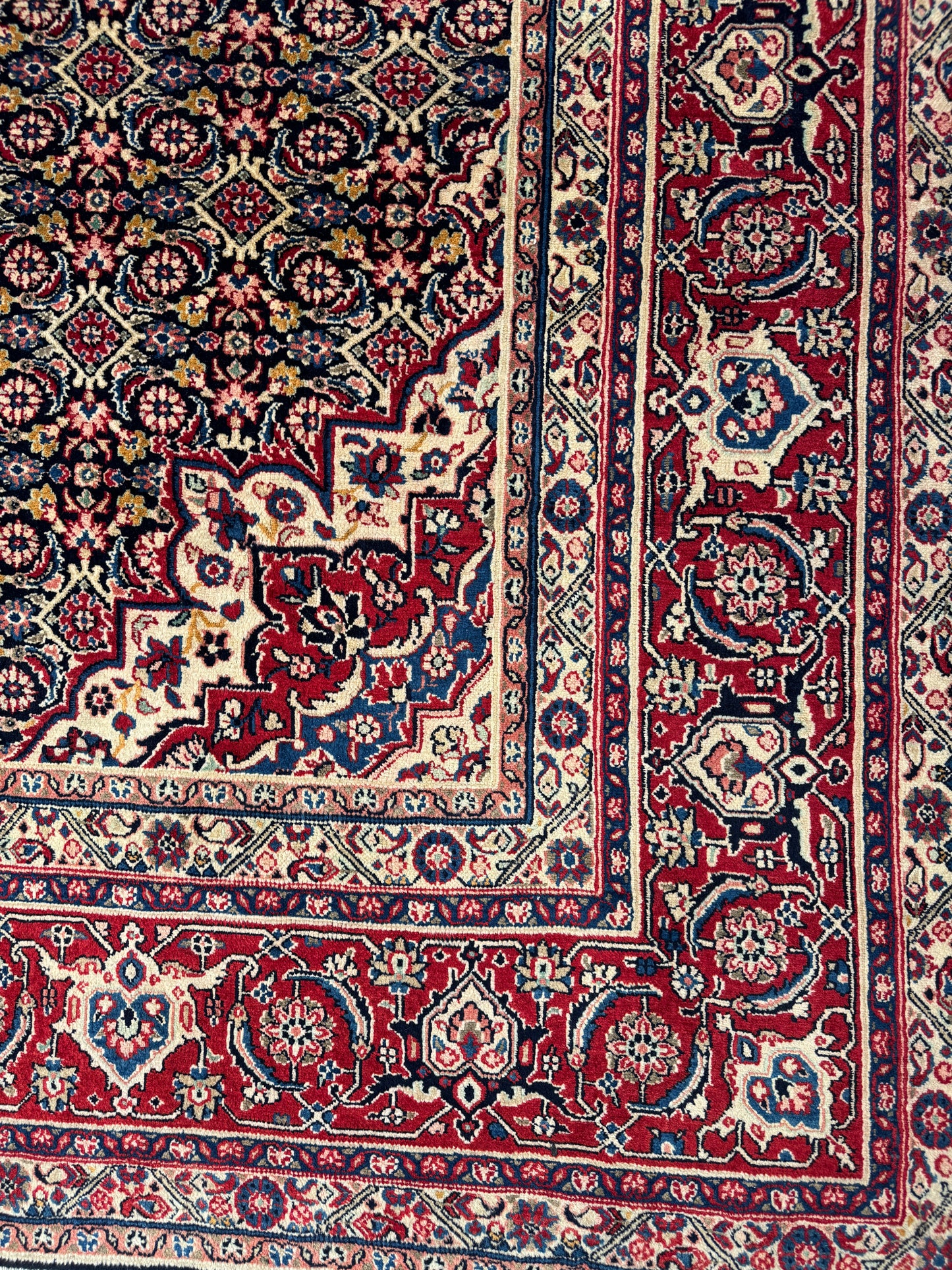 Vintage and superfine Jozan-Sarouk 346x270 cm | Rug# 4010 (sold)