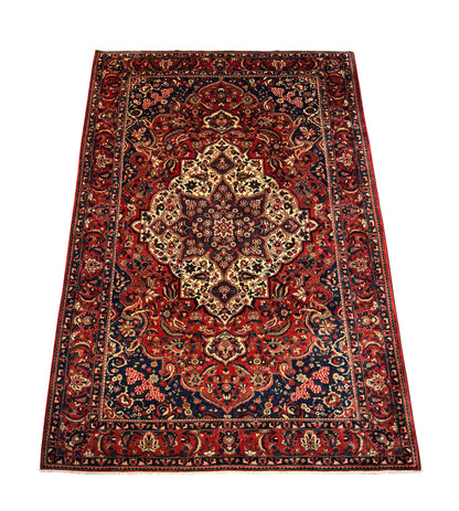 Chaleh-shotor Bakhtiar design double wefts 332x210cm | Rug# 4028