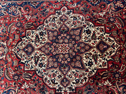 Chaleh-shotor Bakhtiar design double wefts 332x210cm | Rug# 4028