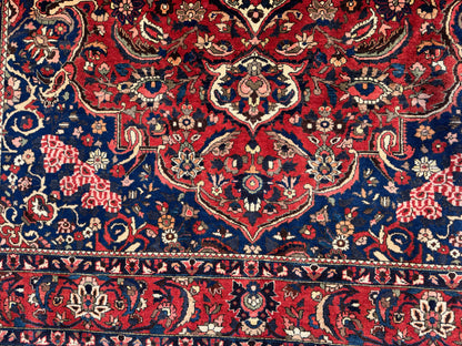 Chaleh-shotor Bakhtiar design double wefts 332x210cm | Rug# 4028