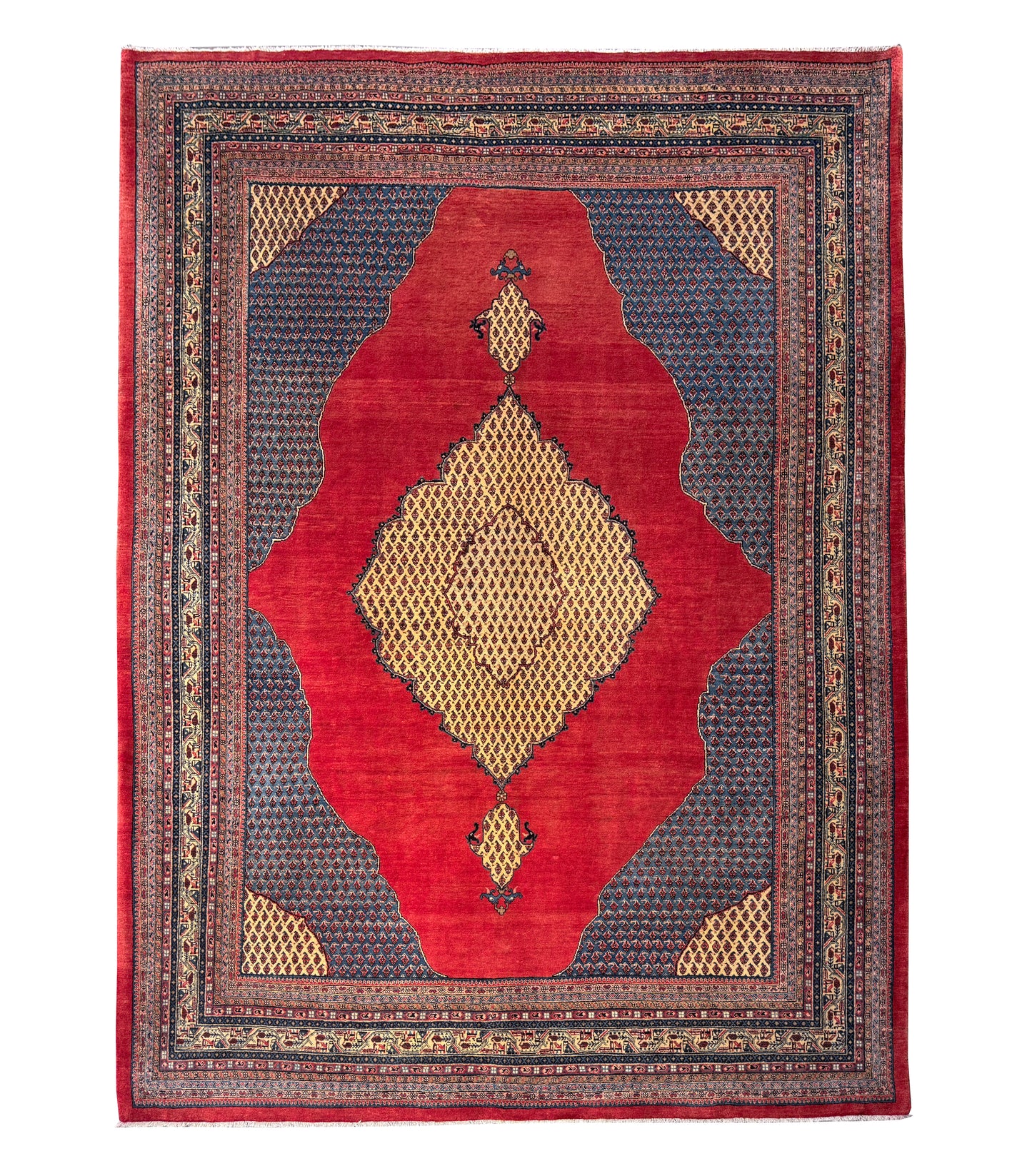 Sarouk Mir, circa 1970  375x285 cm | Rug# 4055