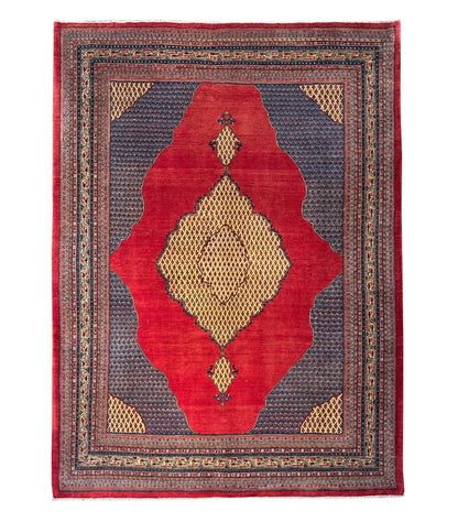 Sarouk Mir, circa 1970  375x285 cm | Rug# 4055